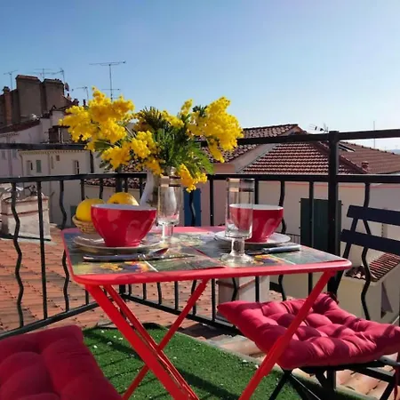 Croisette Terrasse Vue Sur La Et La 5 Mn De La