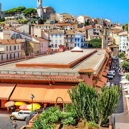 Croisette Terrasse Vue Sur La Et La 5 Mn De La Lägenhet